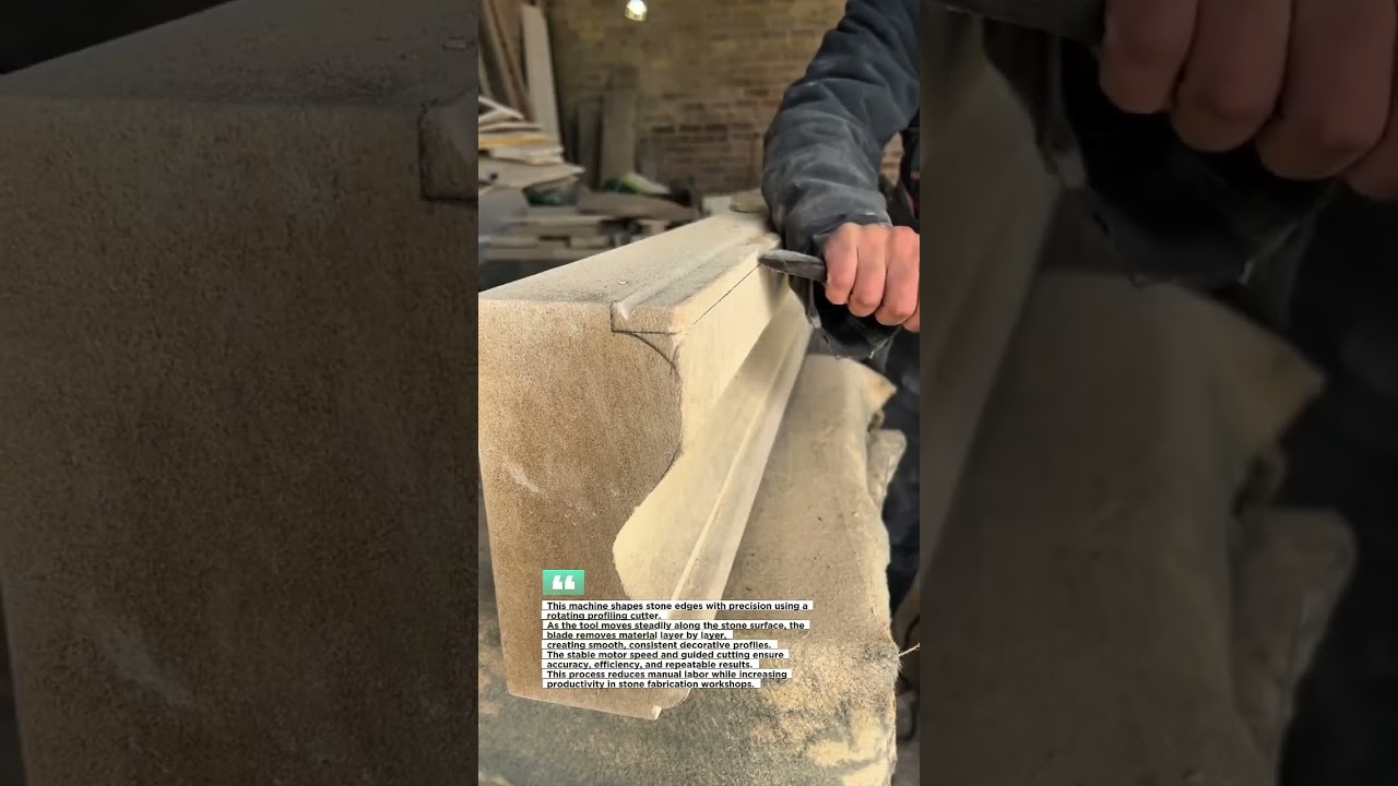 Stone Edge Profiling Process That Looks Satisfying 