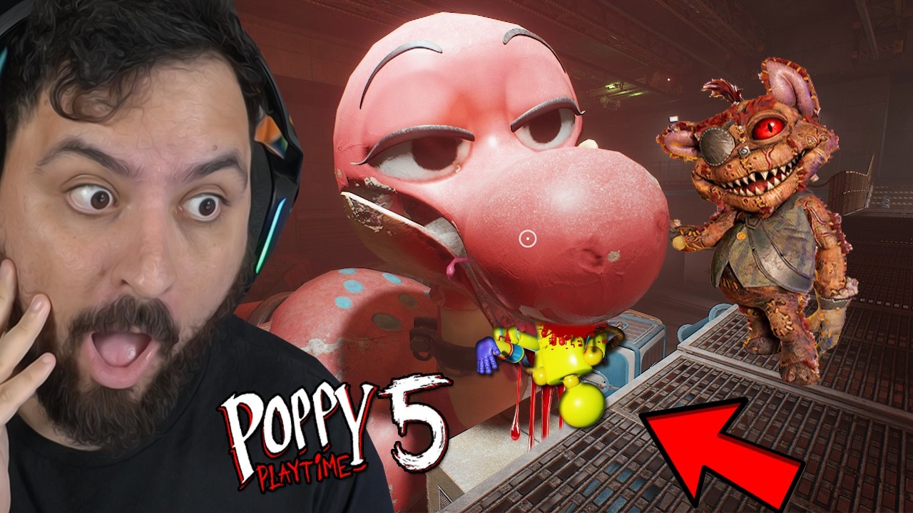 O QUE ACONTECE SE NÃO AJUDAR O GIBLET?! (SEGREDO OCULTO) - Poppy Playtime CAPITULO 5 Hacking