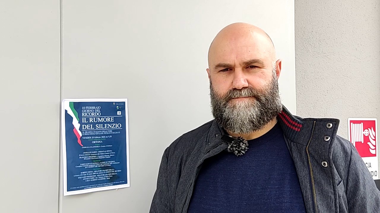Alessio Di Vincenzo intervista rilasciata a margine del convengno 