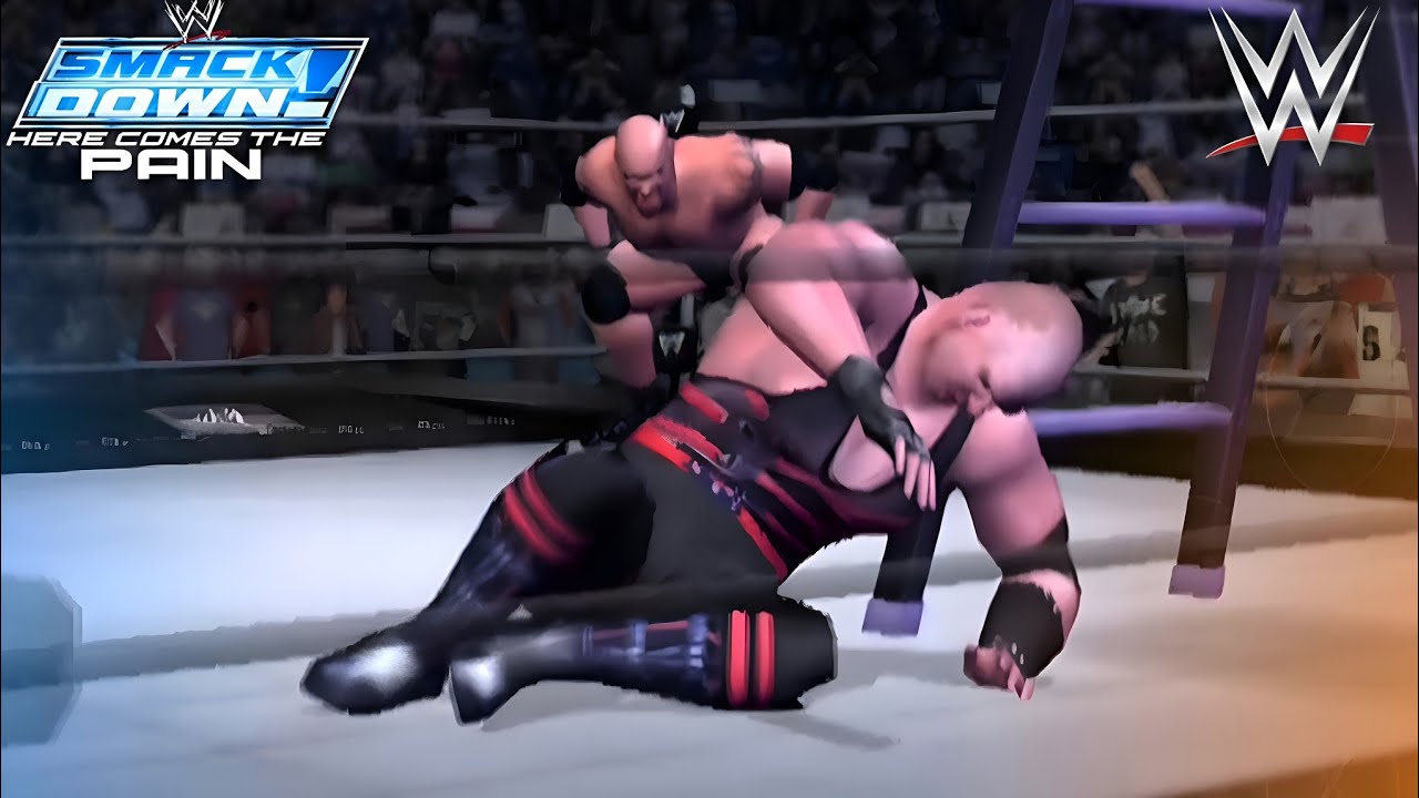 GOLDBERG VS KANE || FULL MATCH || WWE SMACKDOWN HERE COMES THE PAIN || PS2 GAMEPLAY ||