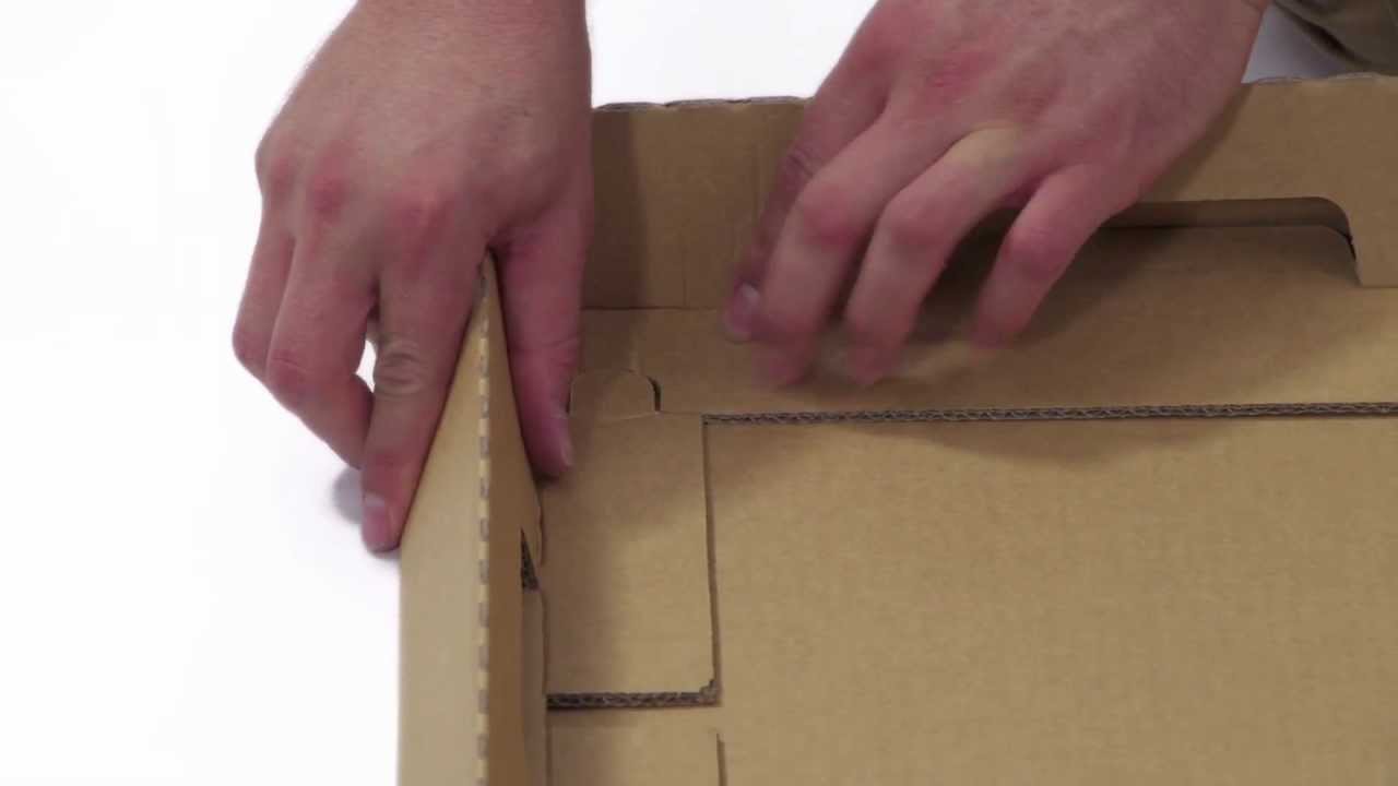 Floots Cardboard Desk Assembly Instructions