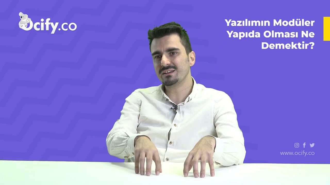 Yazılımın Mod&uuml;ler Yapıda Olması Ne Anlama Gelir?