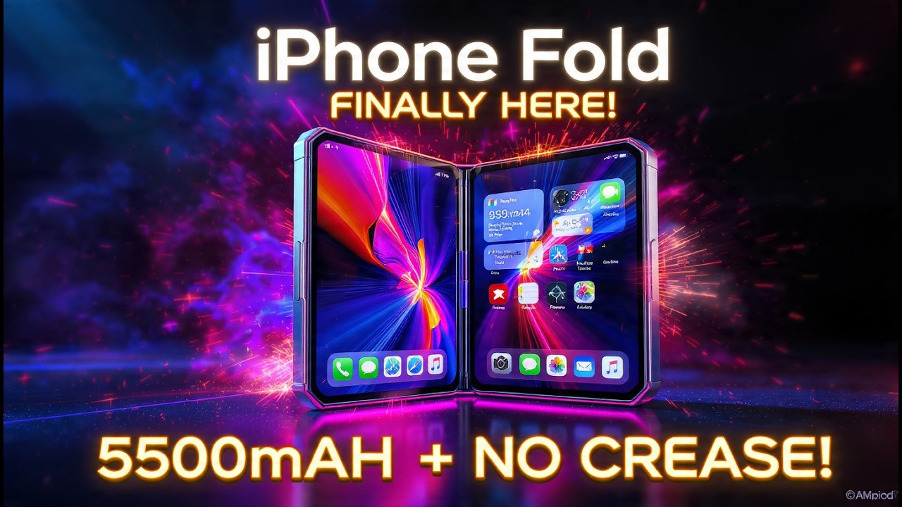 iPhone Fold LEAKED: Biggest Battery Upgrade EVER Confirmed (5500mAh) – 2026 Shocker!