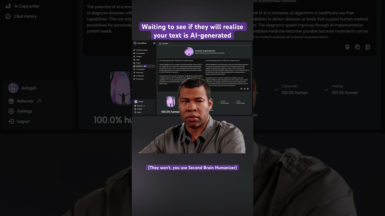 Bypass AI detectors and make it sound like human #gptzero