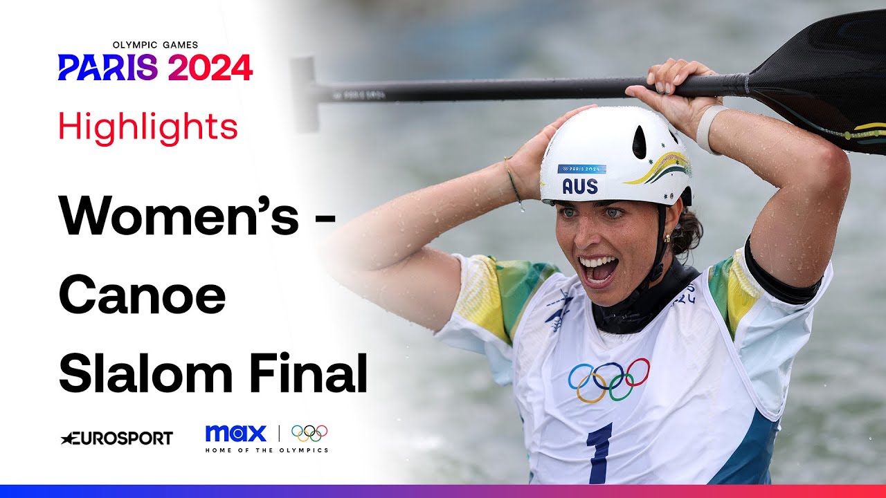 Snatching The WIN! 🥇 | Women's Canoe Slalom Highlights | Paris Olympics 2024 #Paris2024