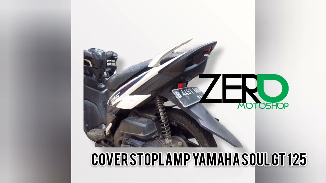 Upgrade tampilan Yamaha Soul GT125 pakai Cover Stoplamp