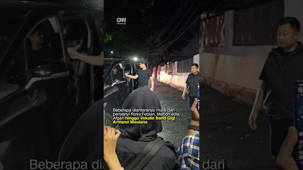 Suasana Rumah Duka Vidi Aldiano, Kerabat dan Artis Mulai Berdatangan