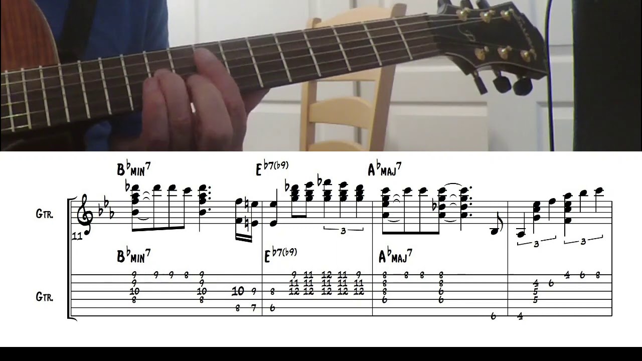 Misty  - Guitar Lesson