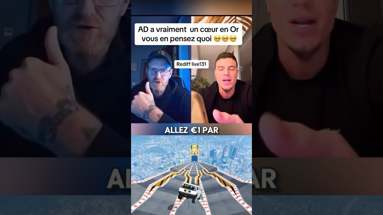 Il a un c&oelig;ur en or 🏆 #adlaurent #adshow #livetiktok