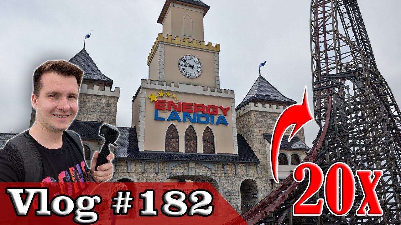 Polens größter Freizeitpark!🎢🎡 mit 20 Achterbahnen | Sommertour 2025 - Tag 4 [Vlog #182]