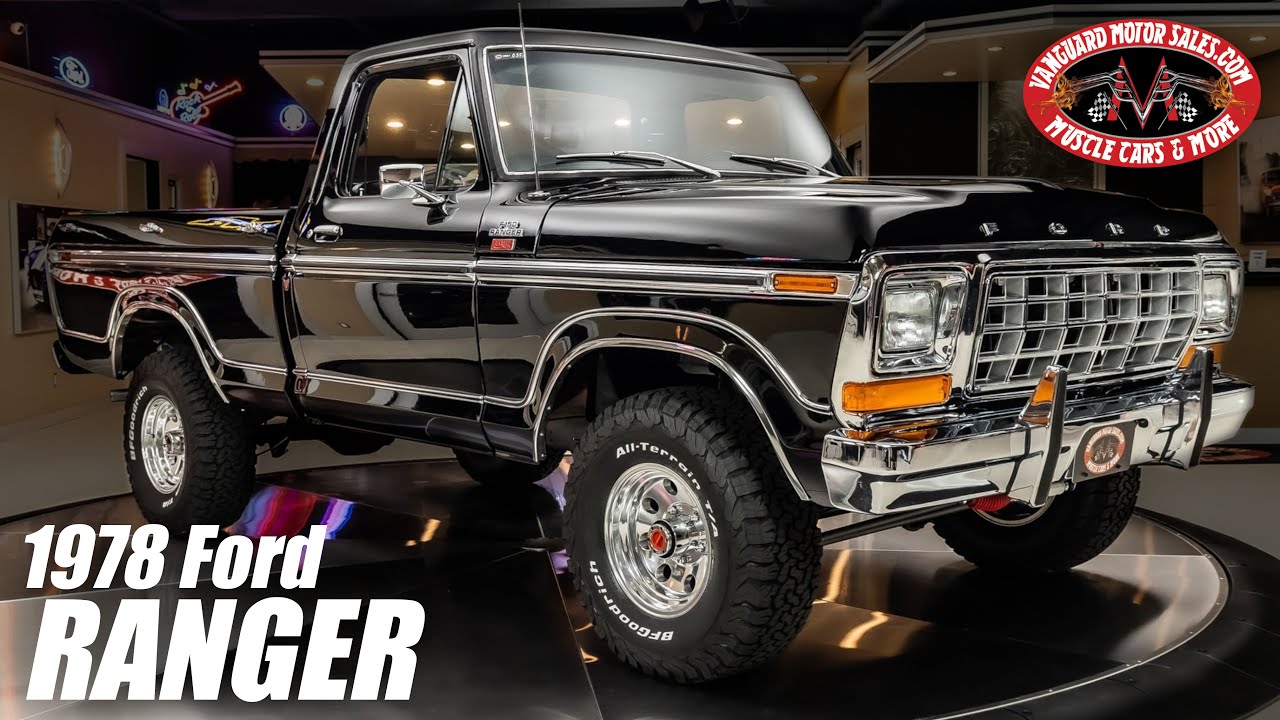 1978 Ford F150 Ranger XLT Lariat 4X4 For Sale Vanguard Motor Sales #0356