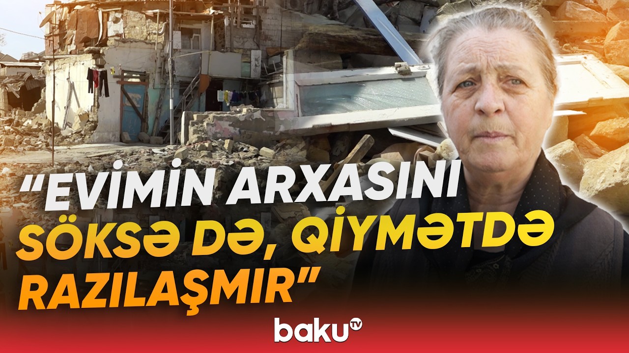 Vətəndaşlarla tikinti şirkəti arasında mübahisə yarandı - Baku TV