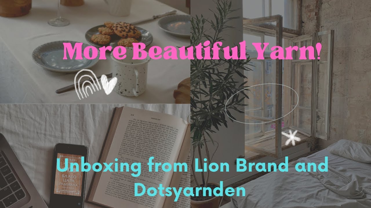 More gorgeous yarn from @LionBrandYarn and Dotsyarnden