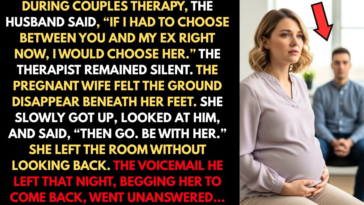 ❤️ Муж говорит, что на семейной терапии выбрал бы бывшую жену — беременная жена встает и уходит