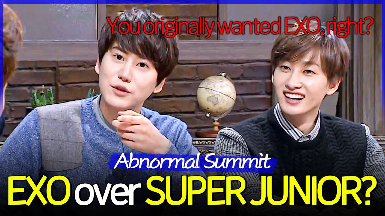 ＂You originally wanted to book EXO, right?＂ SUPER JUNIOR being angry? 🤣🤣