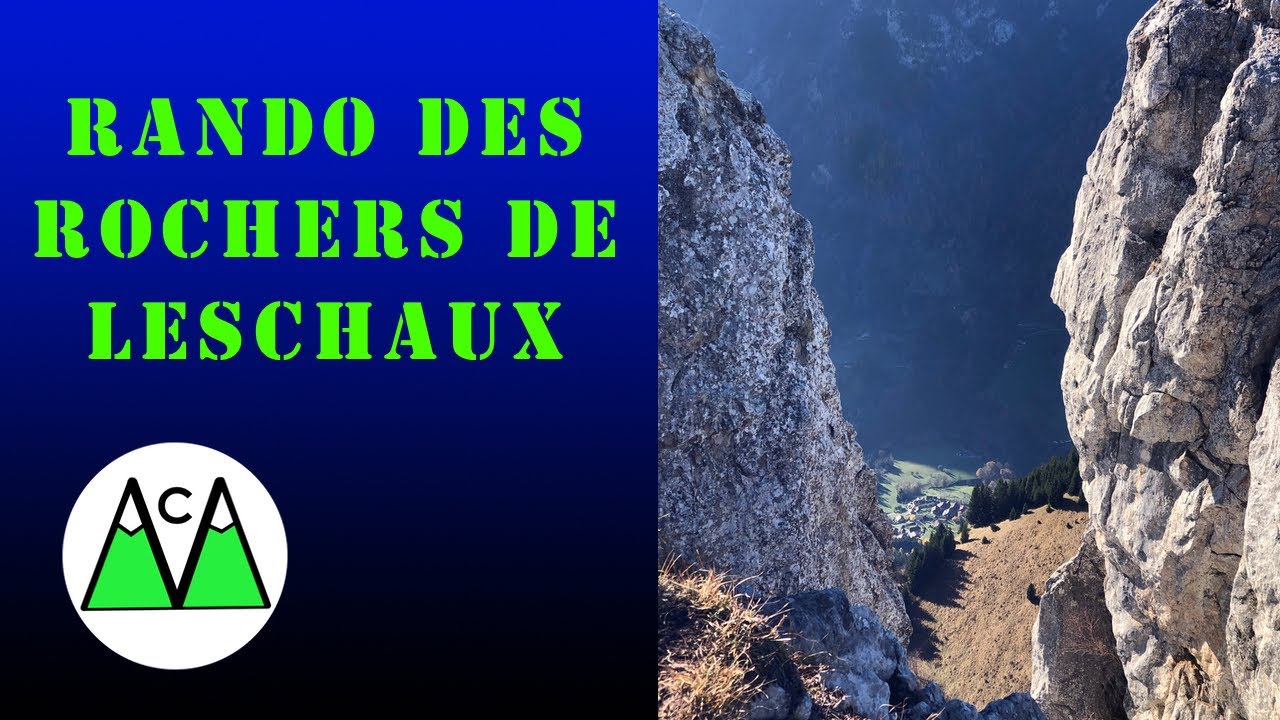 Les rochers de Leschaux 13.11.2022