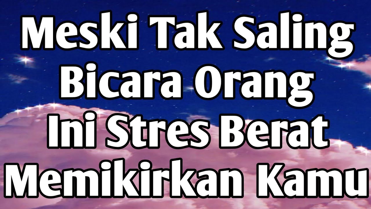 💙Kamu Gak Sadar Kalau Dia Lagi Stres Berat Mikirin Kamu Dengerin Kamu Pasti Gak Nyangka💙#tarot 