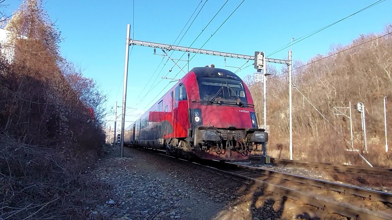 Vlaky Praha - Vršovice - DEPO, 6.1.2022 / trainspotting