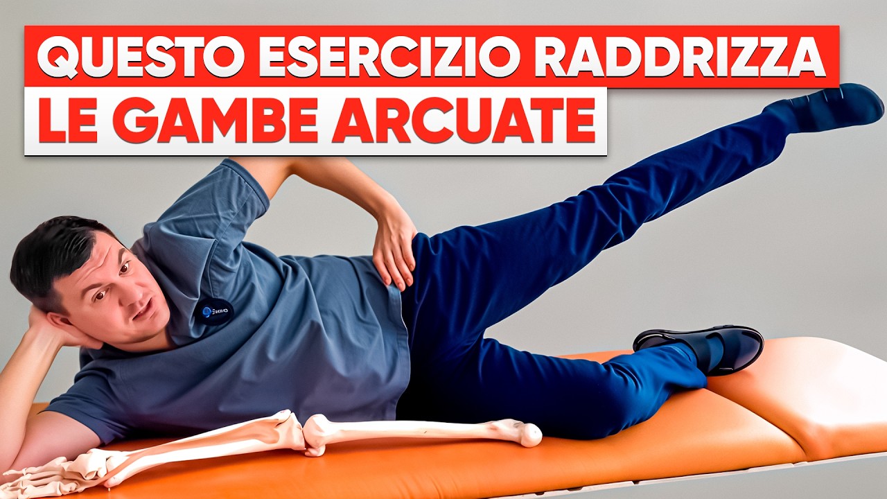 Gambe arcuate dritte per sempre – senza intervento!Fallo una volta e saranno perfettamente dritte.