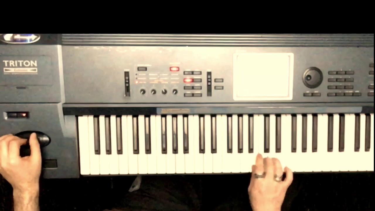 Korg Triton Extreme 76 - Testing moss board winds