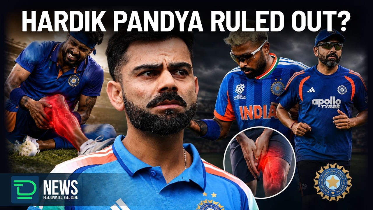 Hardik Pandya Ruled Out of Afghanistan ODI Series - Shocking Injury Twist | Deaf Talks News