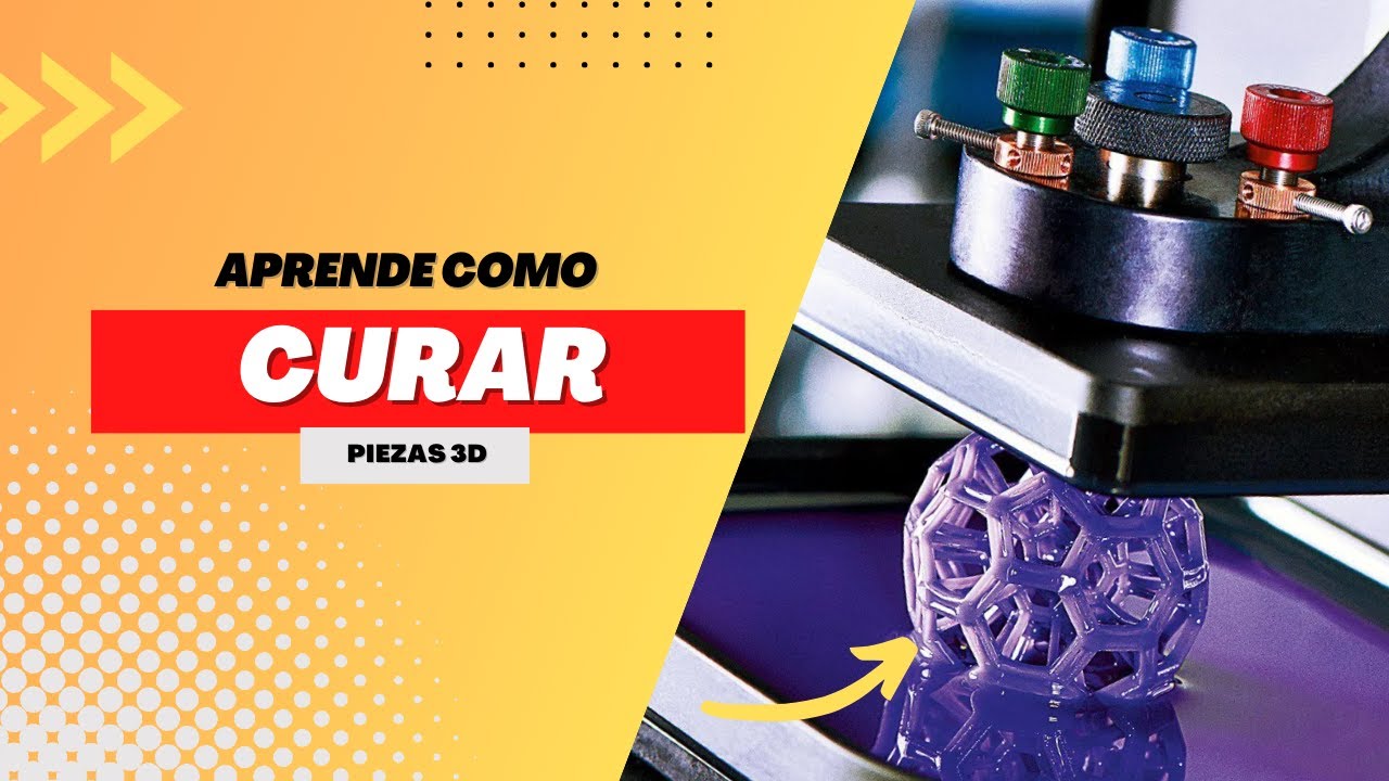 🔨 Cómo LAVAR y CURAR piezas 3D de RESINA 👉 ( GUÍA IMPRESIÓN 3D de RESINA ) * Parte 2 *