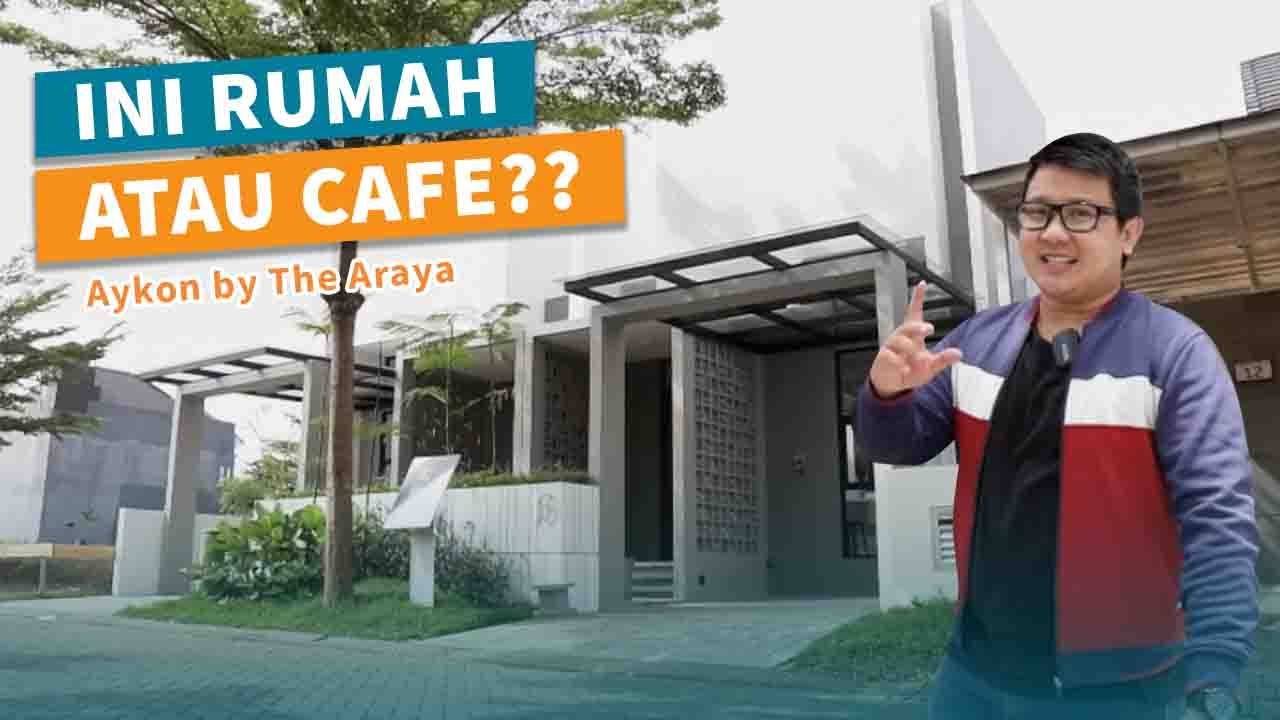 Rumah kekinian estetik ala cafe I Aykon by The Araya