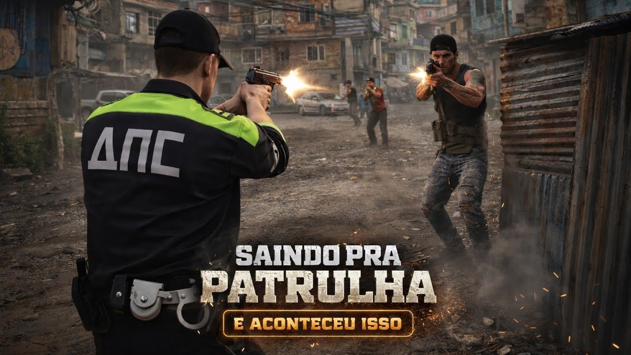 Saindo pra Patrulha com meu Amigo Na PRF No Live Rússia 