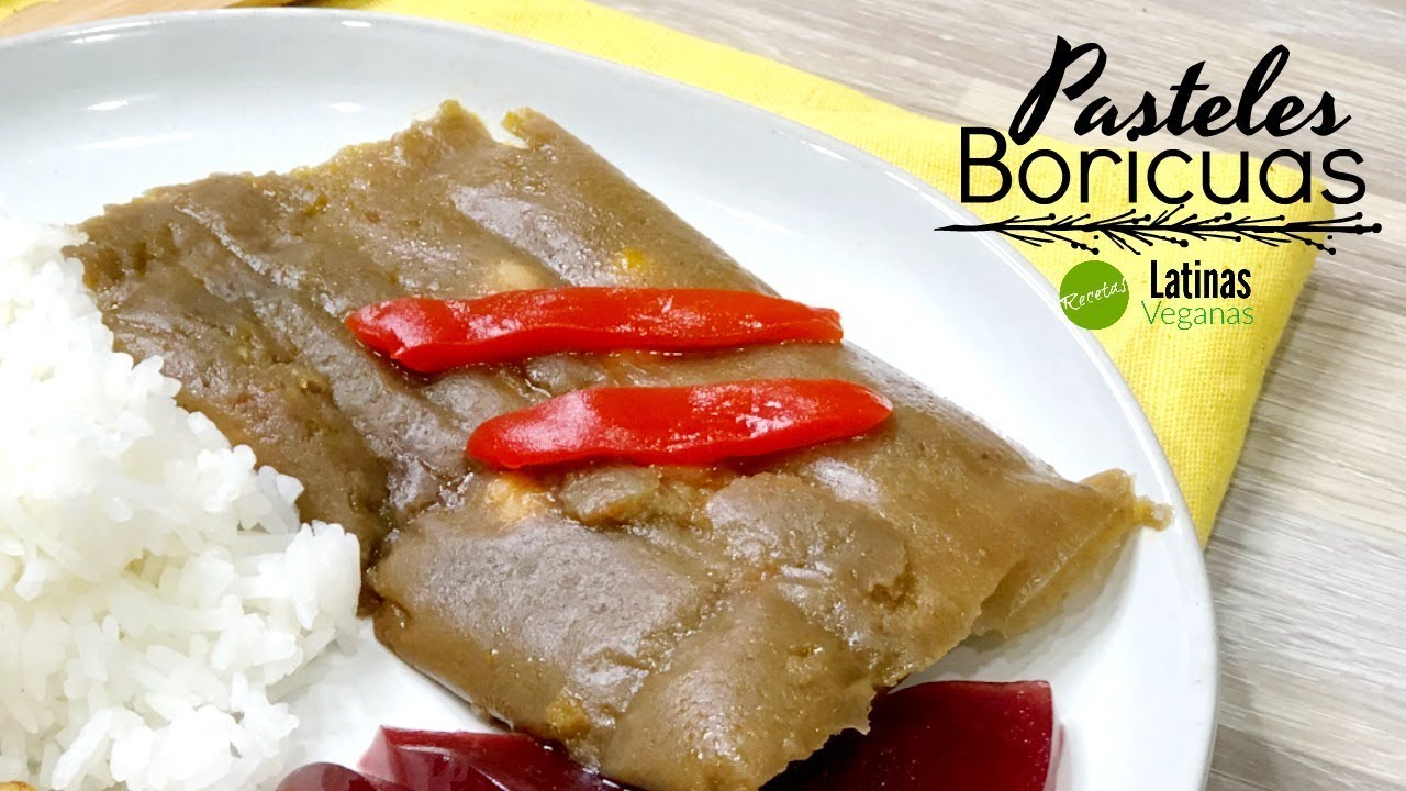COMO HACER PASTELES BORICUAS VEGANOS - PASTELES PUERTORRIQUEÑOS