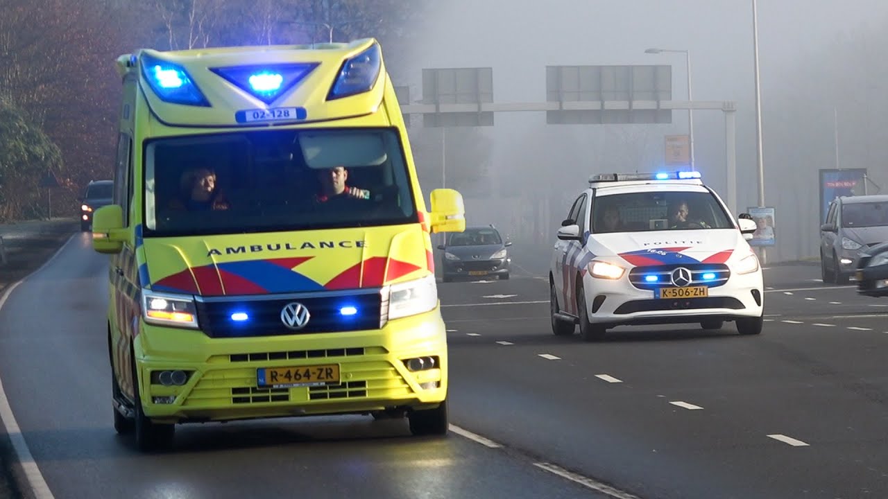 [E-HORN!] [MOBIEL MEDISCH TEAM] Ambulances & Politie Noodhulp met SPOED in Heerenveen & Leeuwarden