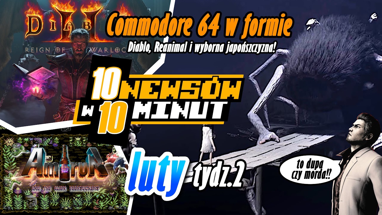 Diablo II, Reanimal, Commodore 64 i wyborna japońszczyzna - gry, news, premiery, luty 2 tydzień