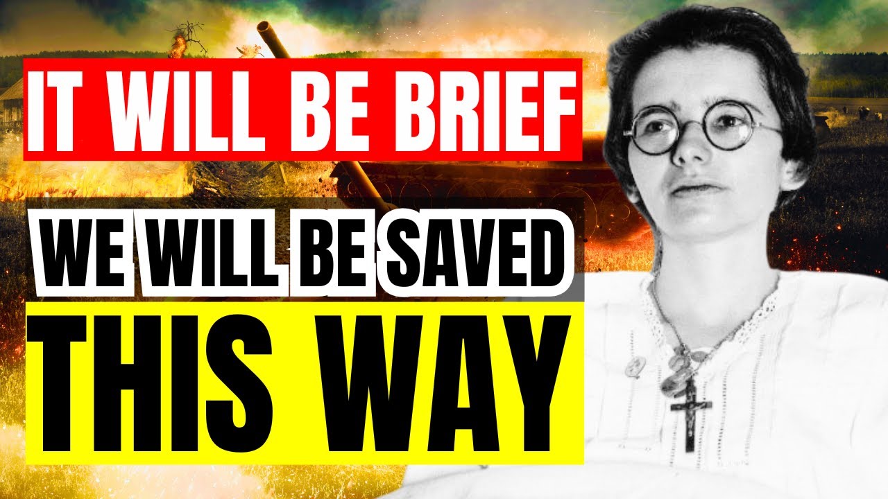 MARTHE ROBIN Prophecies : France and the World Will Descend into the Abyss Before the NEW PENTECOST