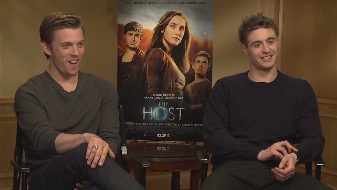 The Host - Actors Jake Abel and Max Irons on Sidewalks Entertainment