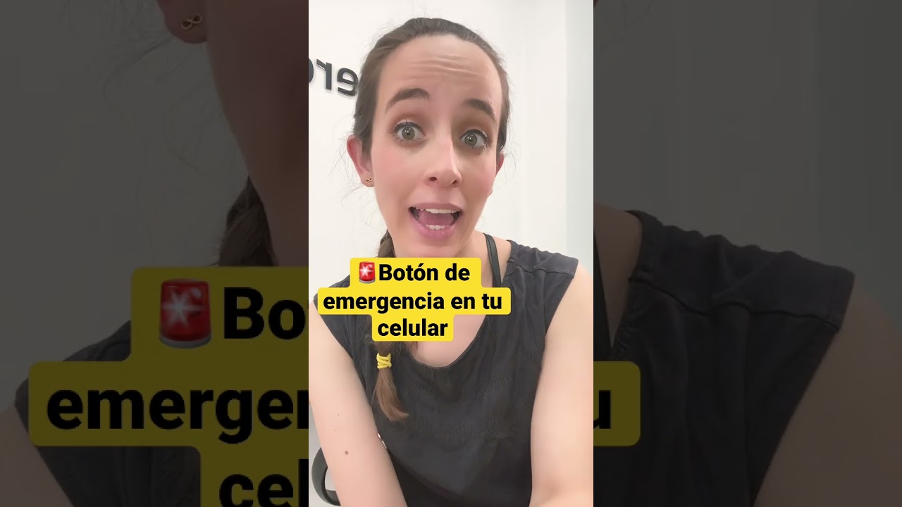 Bot&oacute;n de p&aacute;nico en tu celular 🆘