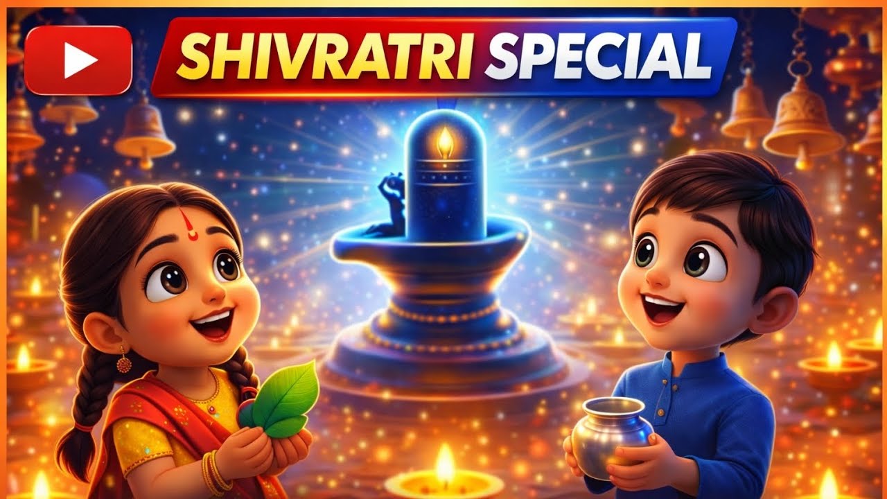 Shivratri Special 2026 | Bhagwan Shiv Ki Adbhut Kahani| New Shiv Bhajan Song for #kids | #cartoon | 