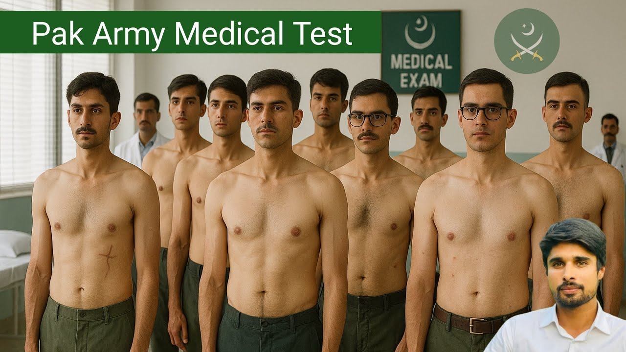 Pakistan Army Medical Test | PAF & Navy Medical Test