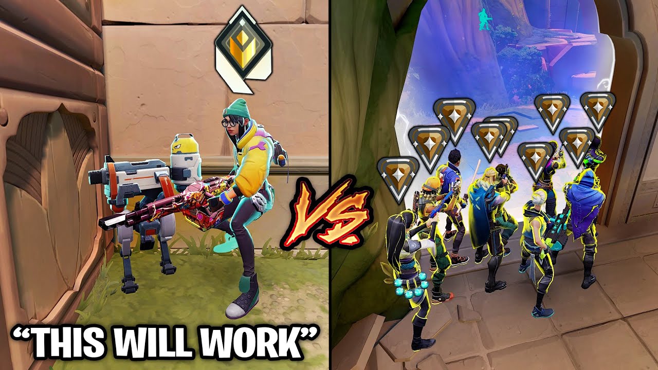 1 Radiant Killjoy Main VS 9 Bronze! - (CRAZY SETUPS)