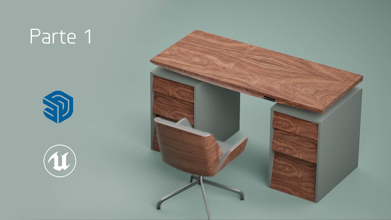 Modela un mueble y renderizalo para venta | Sketchup + UE5 español Parte 1