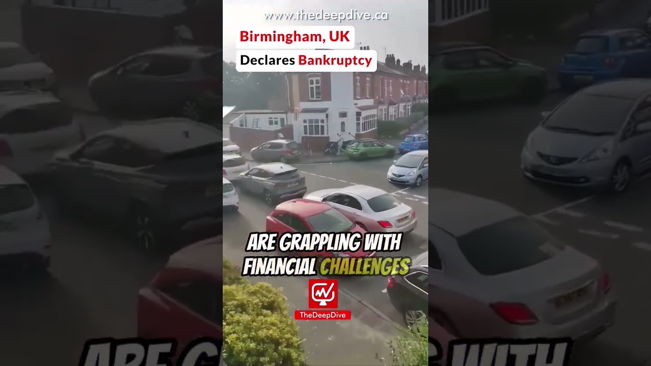 Birmingham, UK, Declares Bankruptcy #shorts #trending #news #viral #youtubeshorts