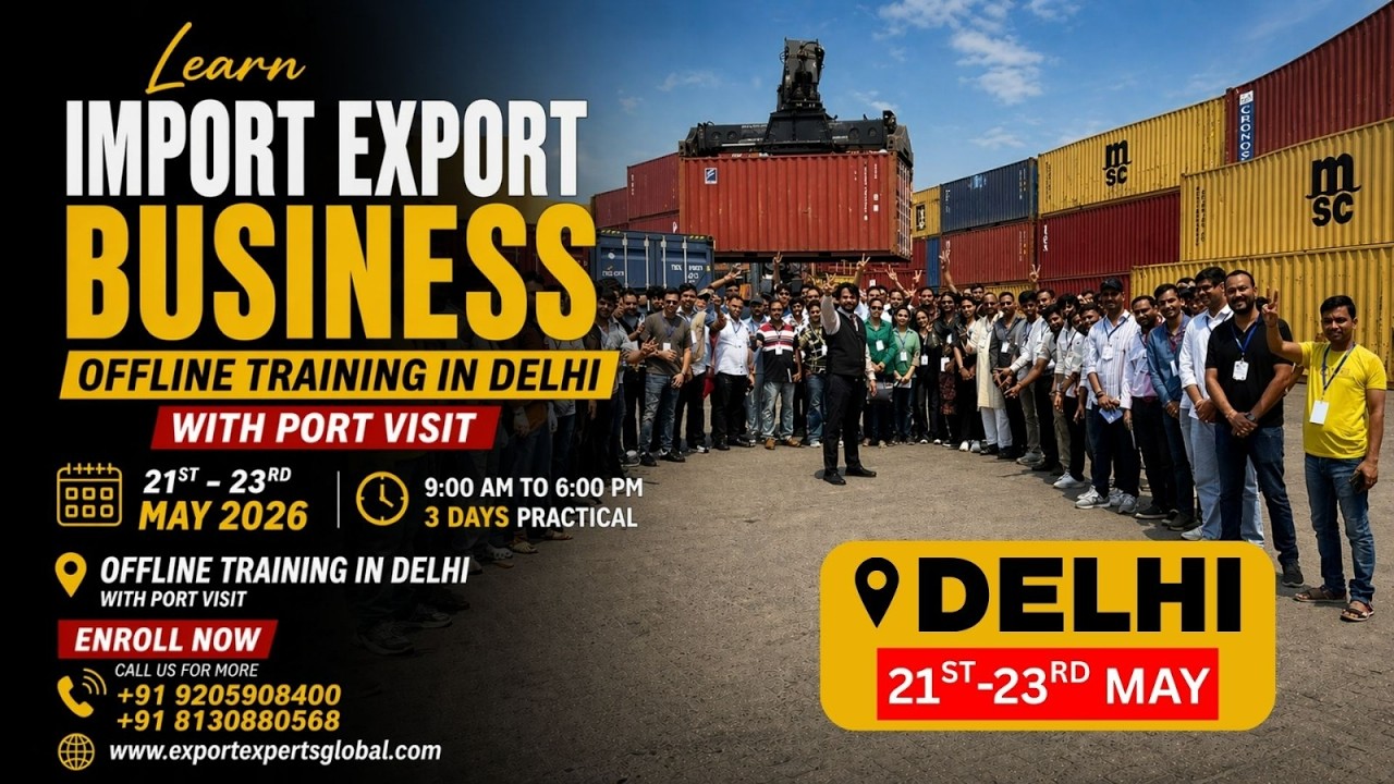How to start Import Export Business ? |  Live Practical Training inside the Port | Harsh Dhawan