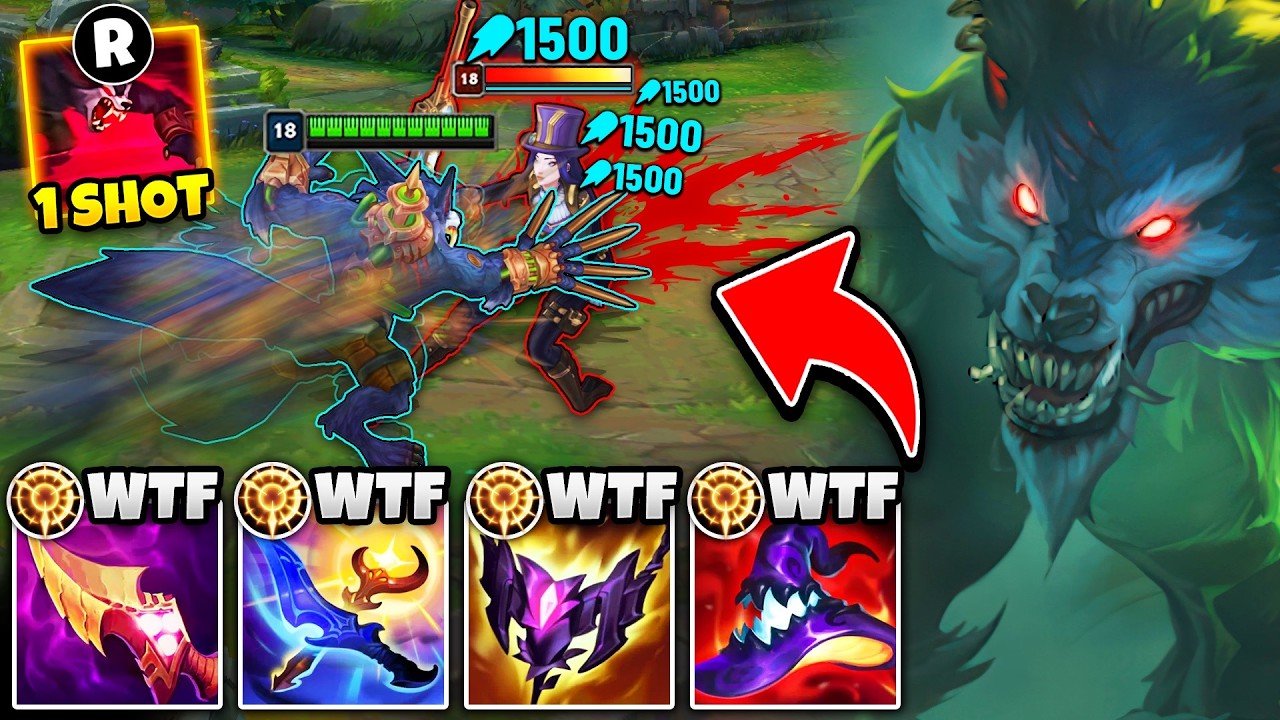 Warwick but I go full AP an my ult just instakills you... (I LOVE THIS BUILD)