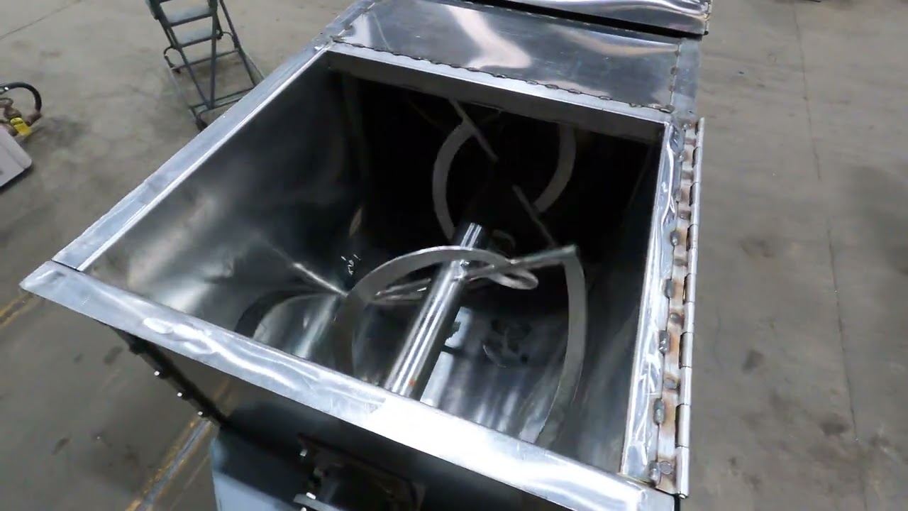 30 Cubic Foot Double Ribbon Blender.