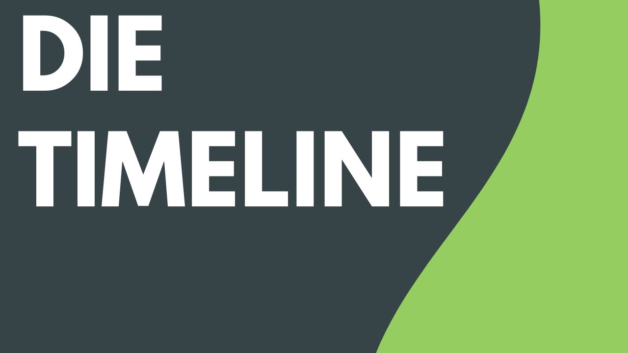 Video-Editing: Was ist eine Timeline und Positionsanzeige?