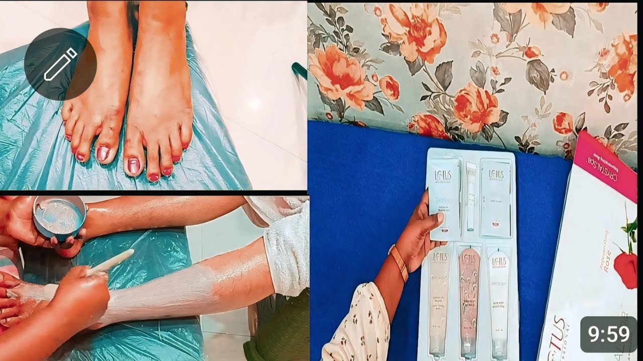 Lotus crystal spa pedicure review detailed steps | 2024