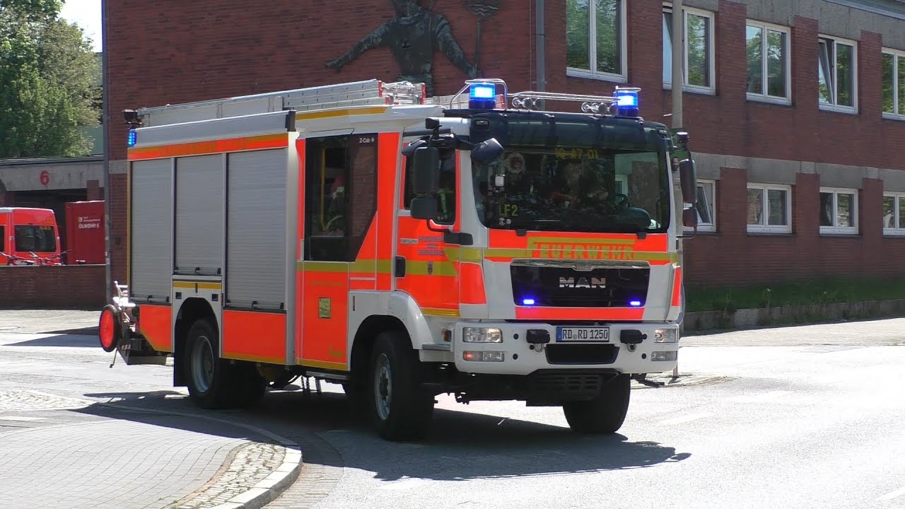 TLF 1 + DLK 23/12 + LF 2 FF Rendsburg