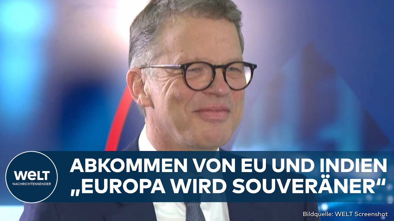 DEUTSCHE BANK: EU und Indien schließen Handelsabkommen – Christian Sewing sieht positive Impulse