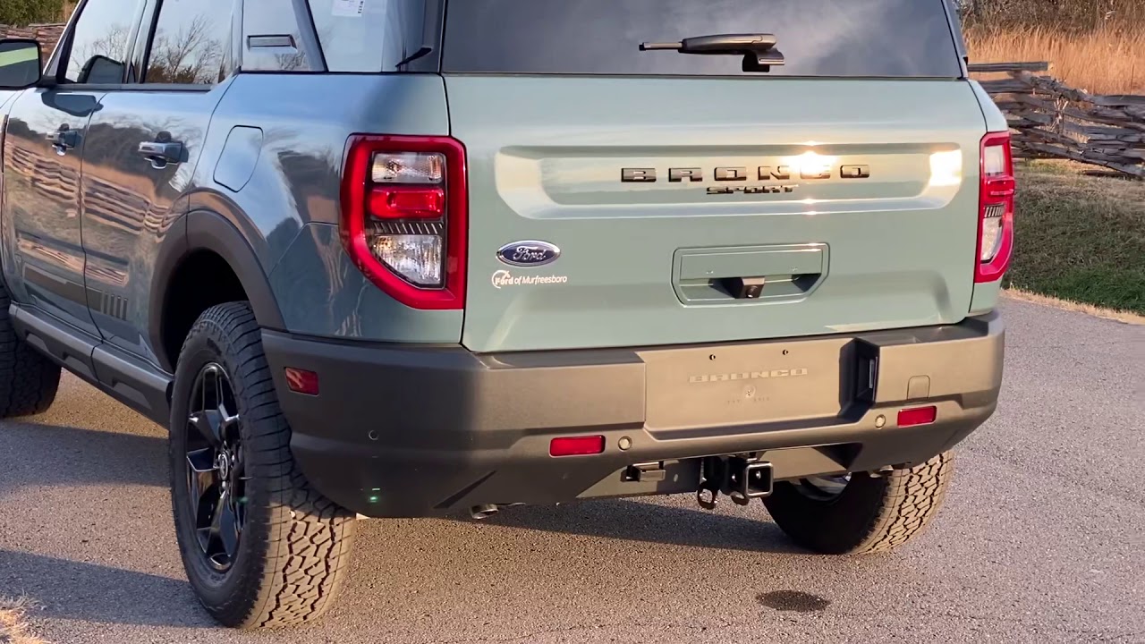 2021 Ford Bronco Sport First Edition