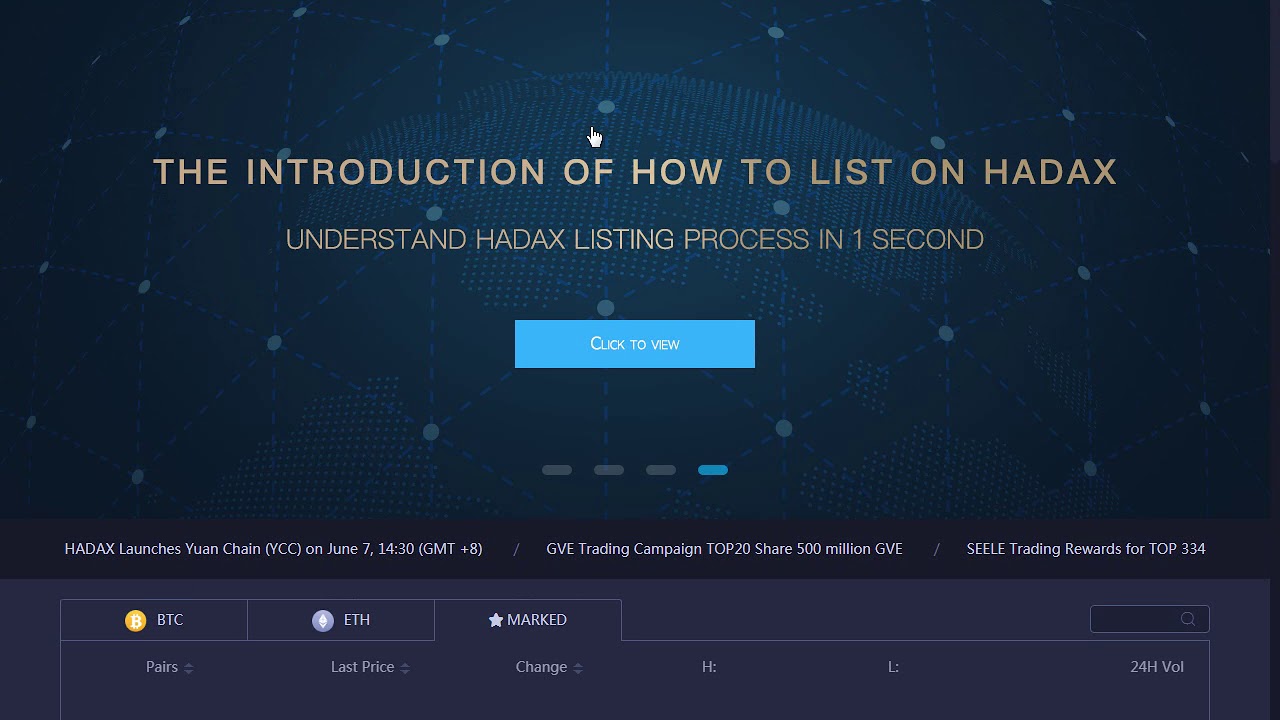 hadax on huobipro