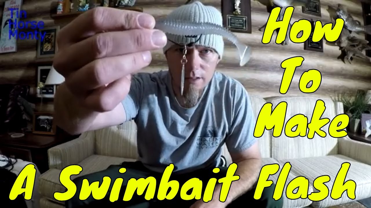 How To Make Weedless Swimbait With A Spinner Blade⚫⚫⚫