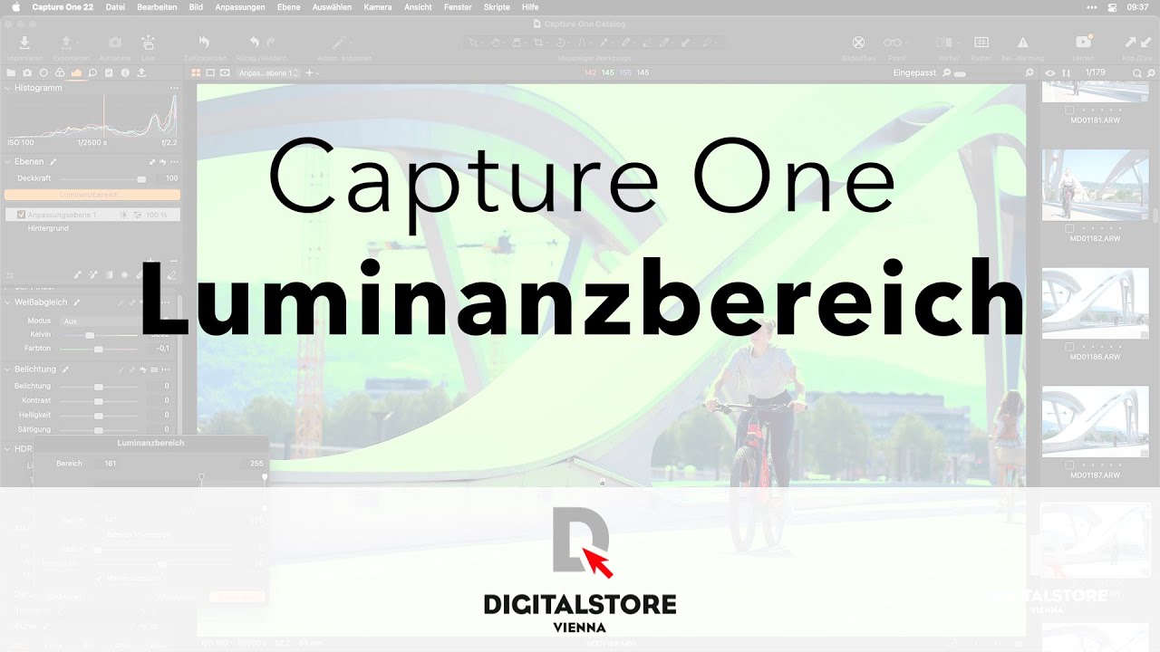 Capture One: Wie kann der Luminanzbereich eine Maske einschränken?